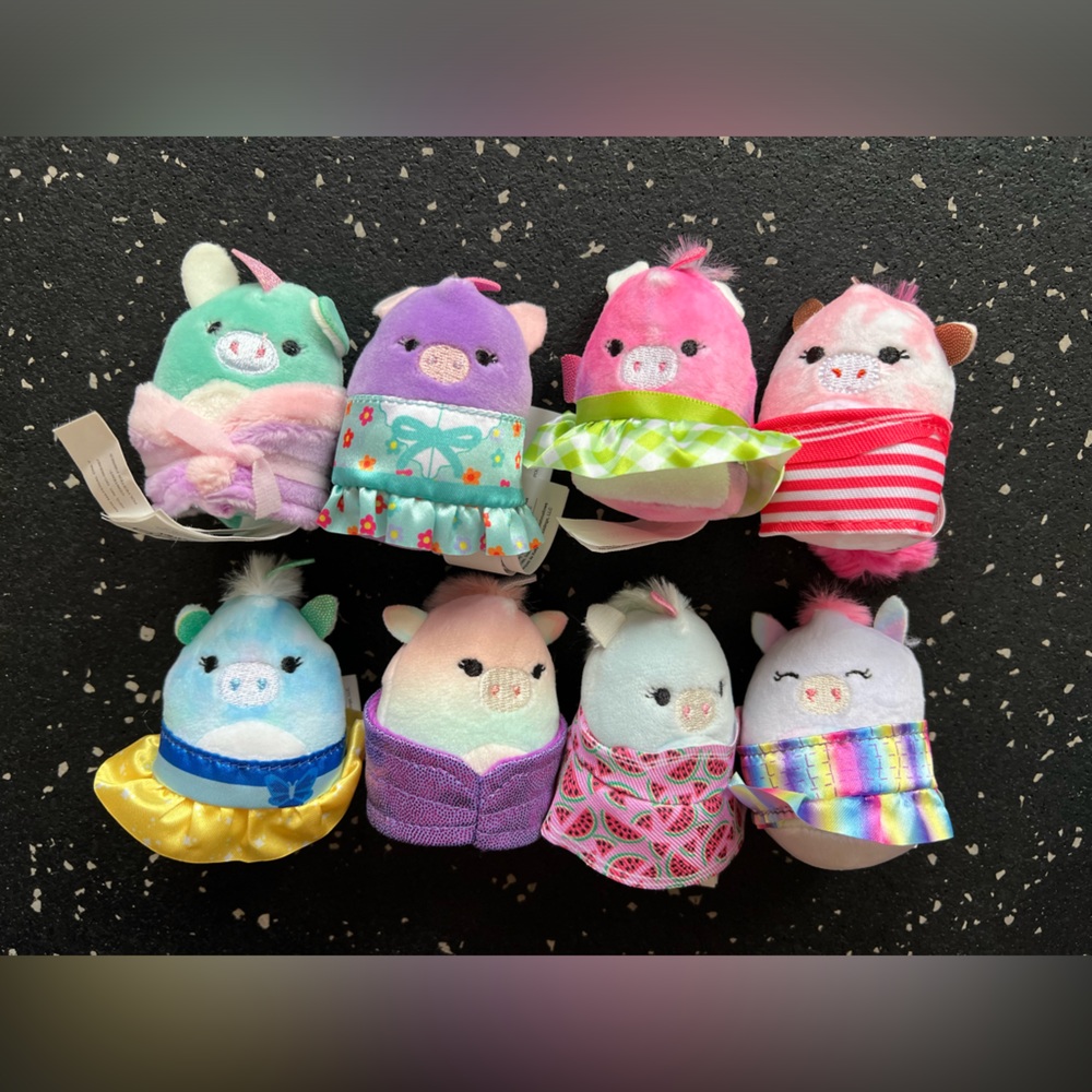 Squishville Set of 8 Unicorns - NWT